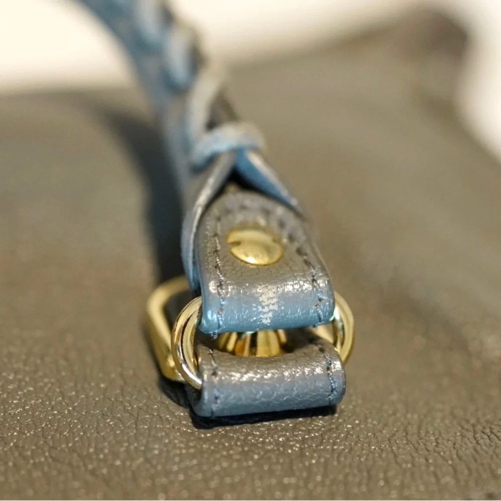 Balenciaga City Classic Metallic Edge Hardware Mini - Gray - Picture 13 of 16